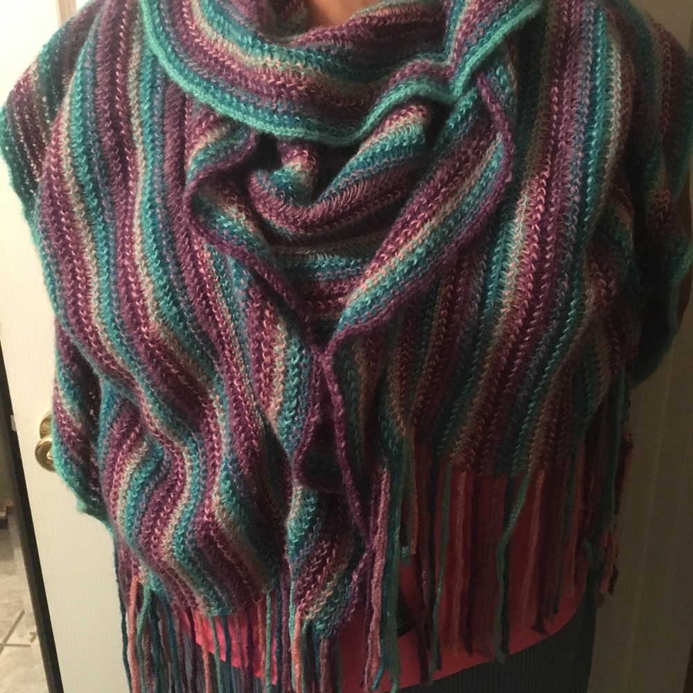 scarf color mix